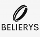 logo d'un bijou jonc bracelet avec strass ou bague masculine féminine